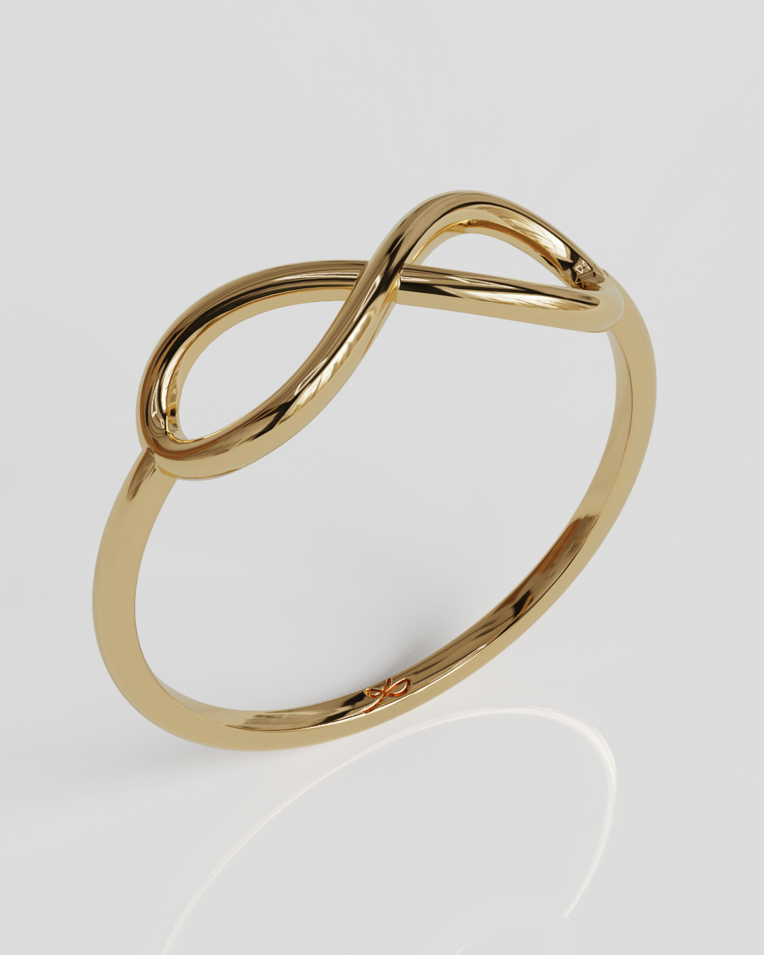 Anillo Infinito oro rosa 18K