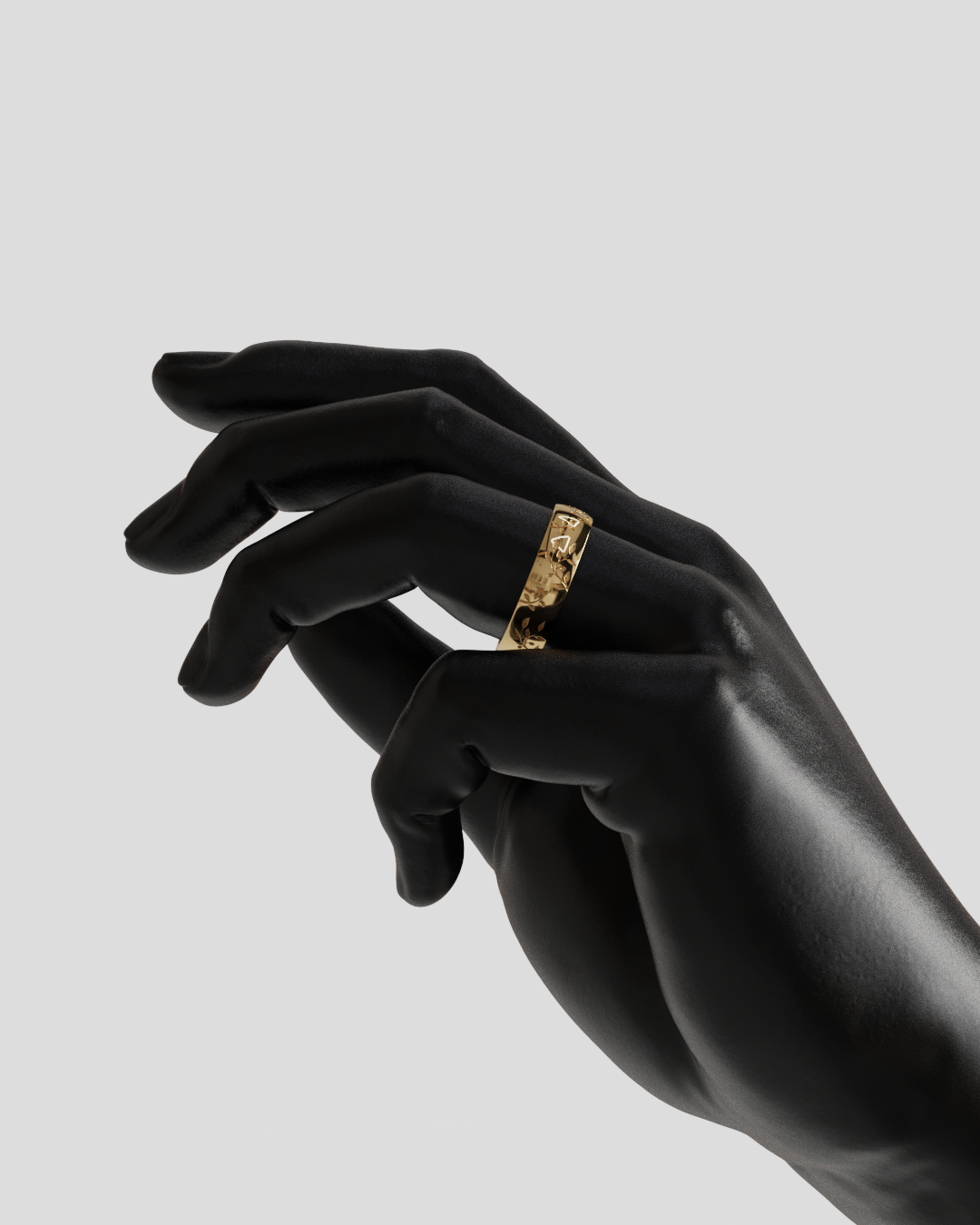 Argolla Branch oro rosa 18K