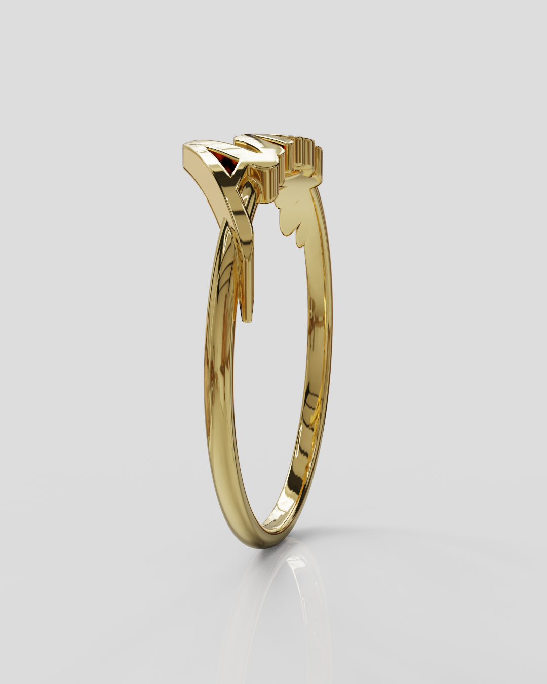 Anillo Amor oro amarillo 18K