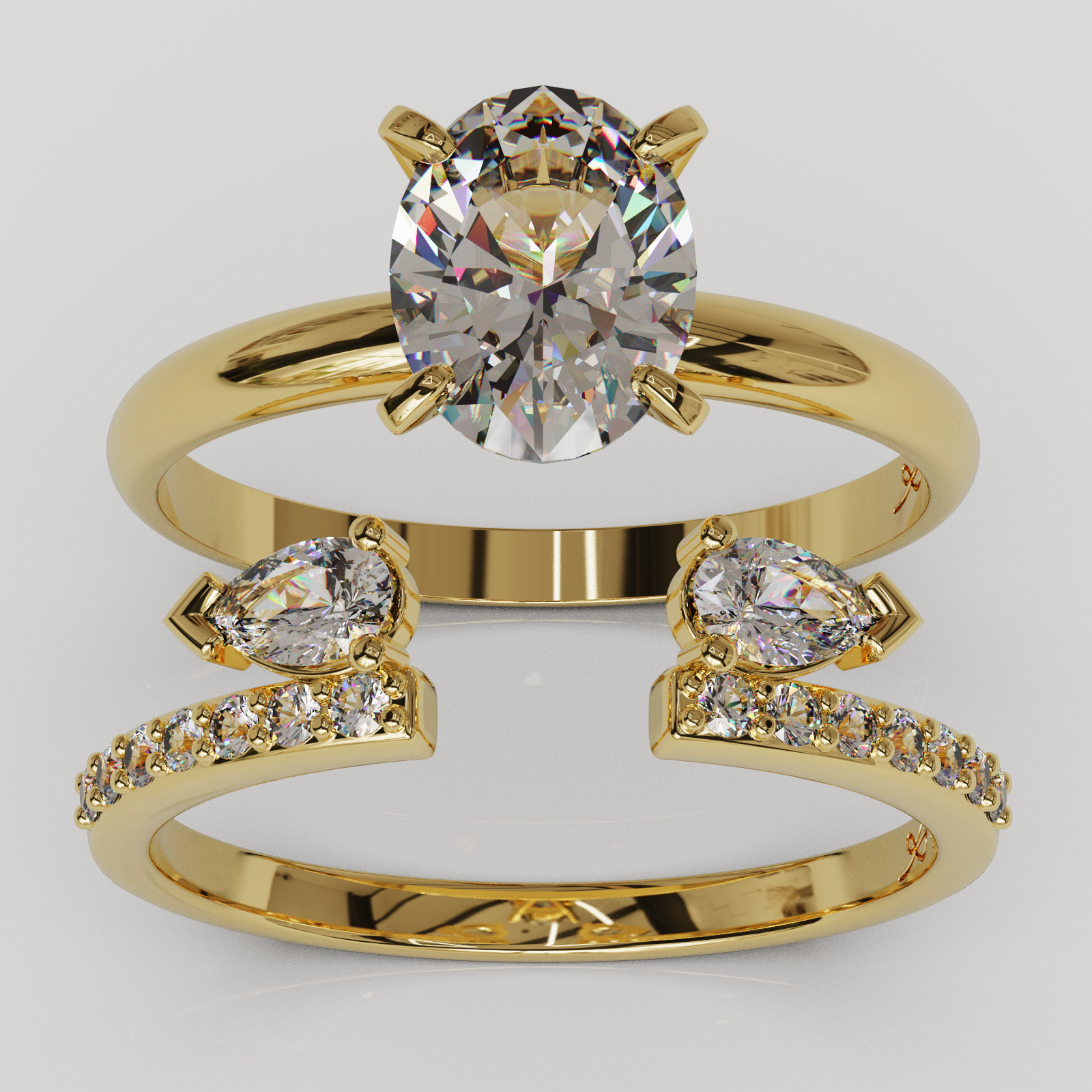 Anillo Alivine oro 18K