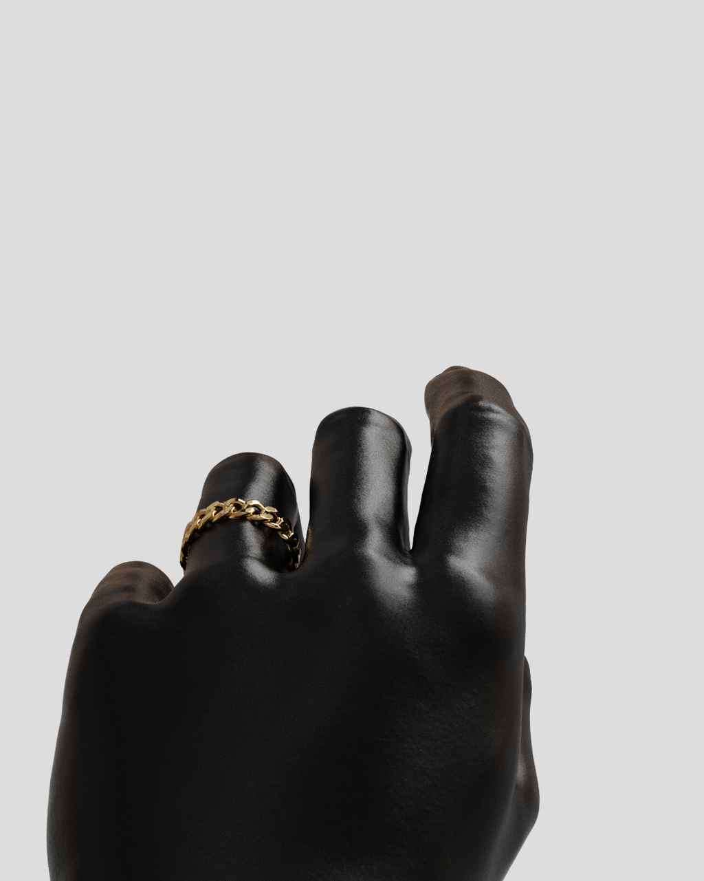 Anillo Grumet oro rosa 18K