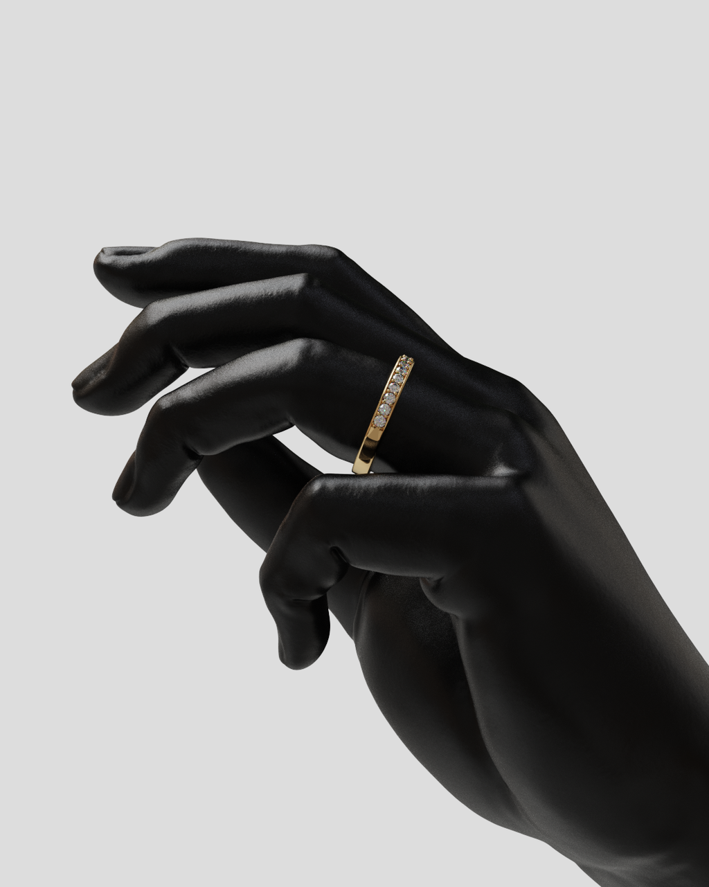 Anillo Fascinación oro rosa 18K