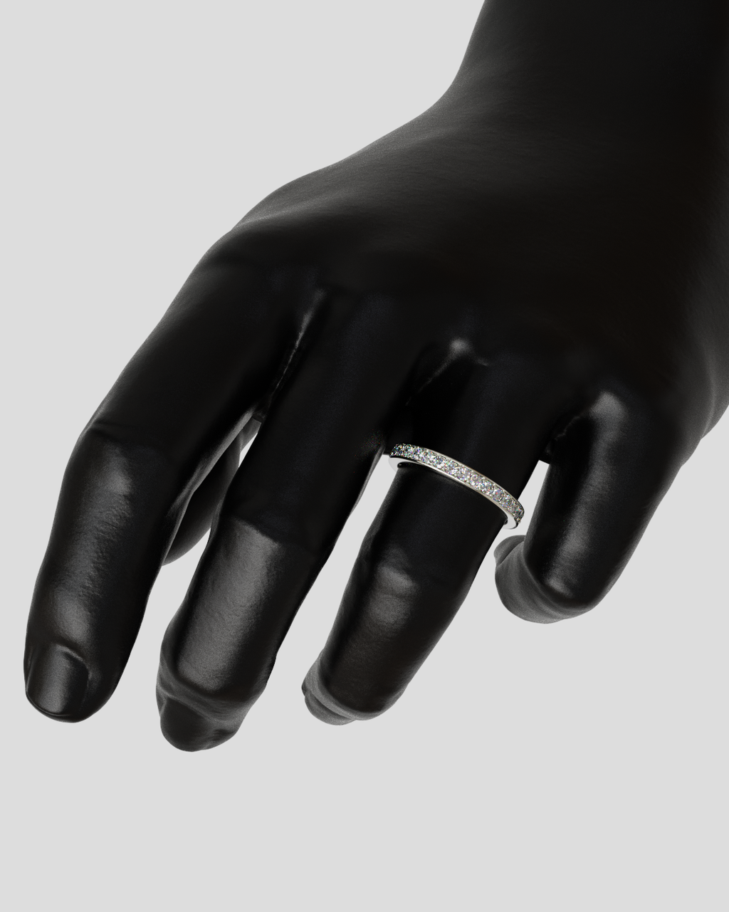 Anillo Fascinación Oro blanco 18K