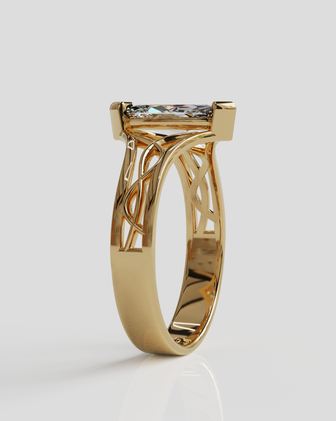 Anillo Aurora oro rosa 18K