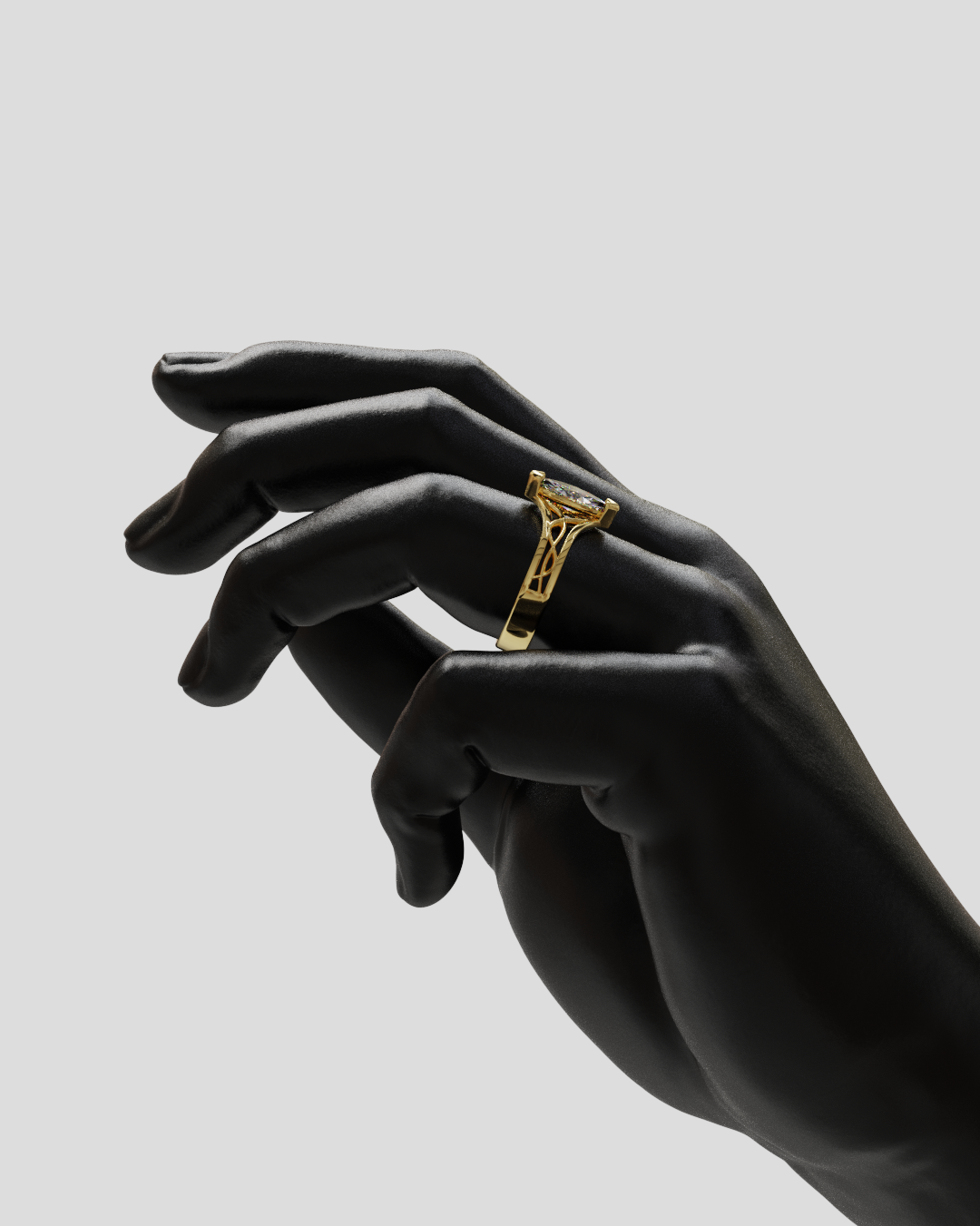 Anillo Aurora oro amarillo 18K