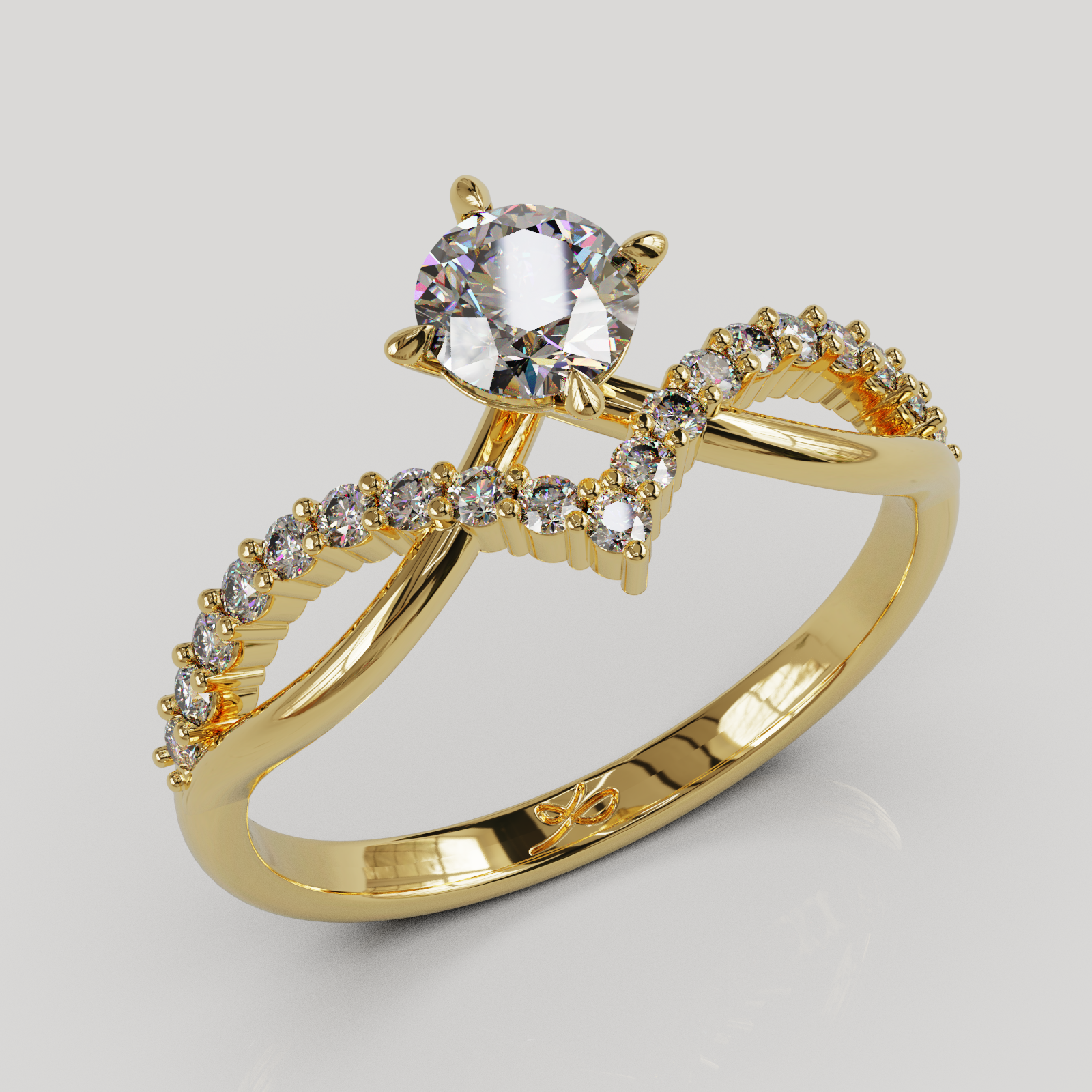Anillo Estelar oro 18K