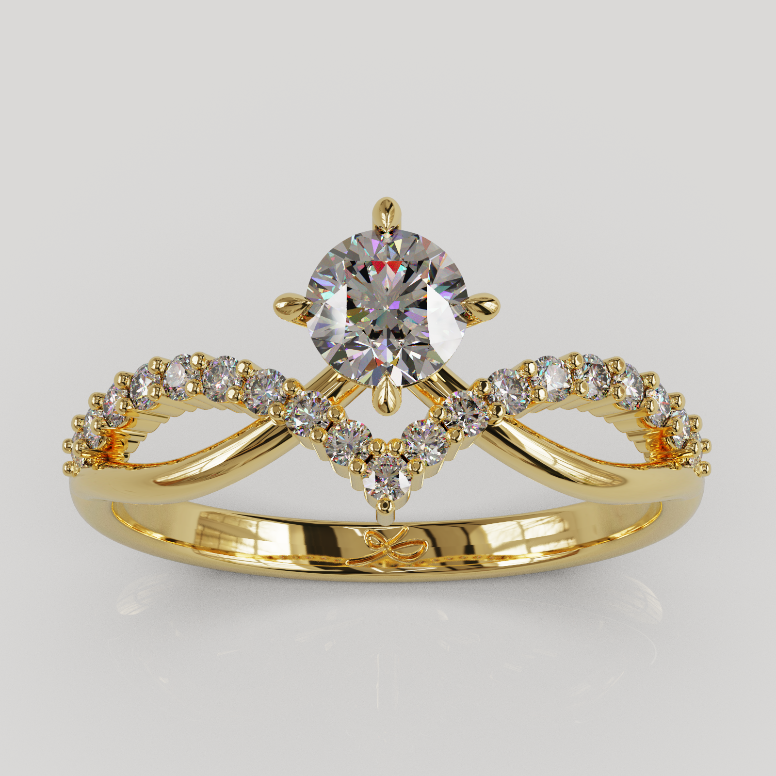 Anillo Estelar oro 18K