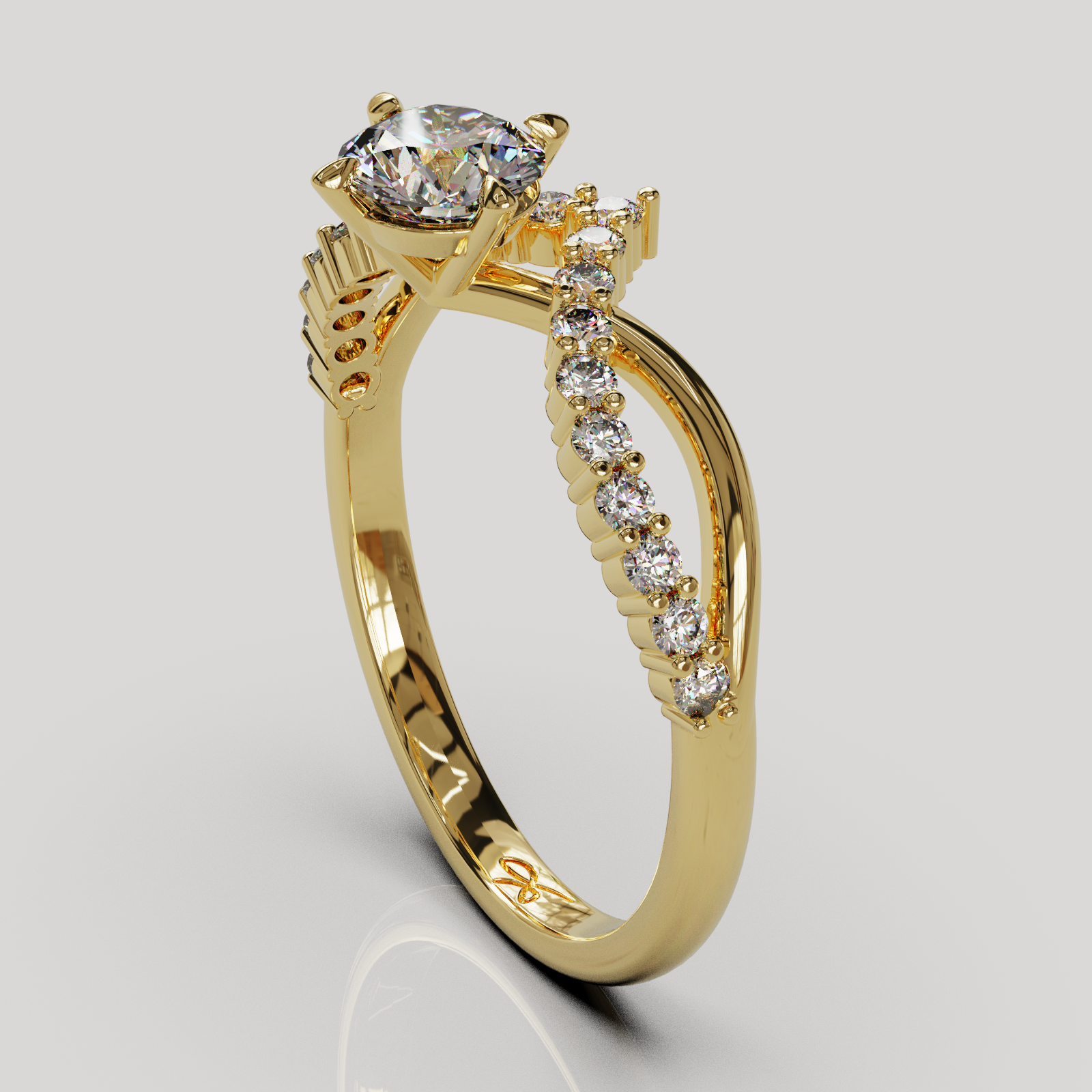 Anillo Estelar oro 18K