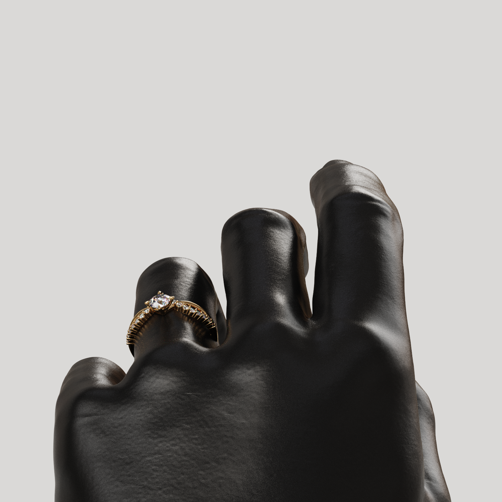 Anillo Estelar oro rosado 18K