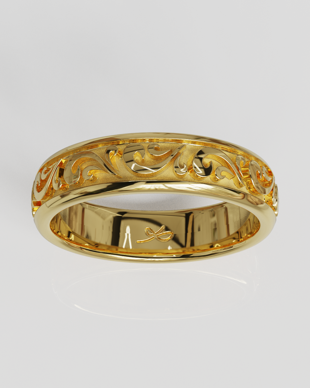 Anillo Wind oro amarillo 18K