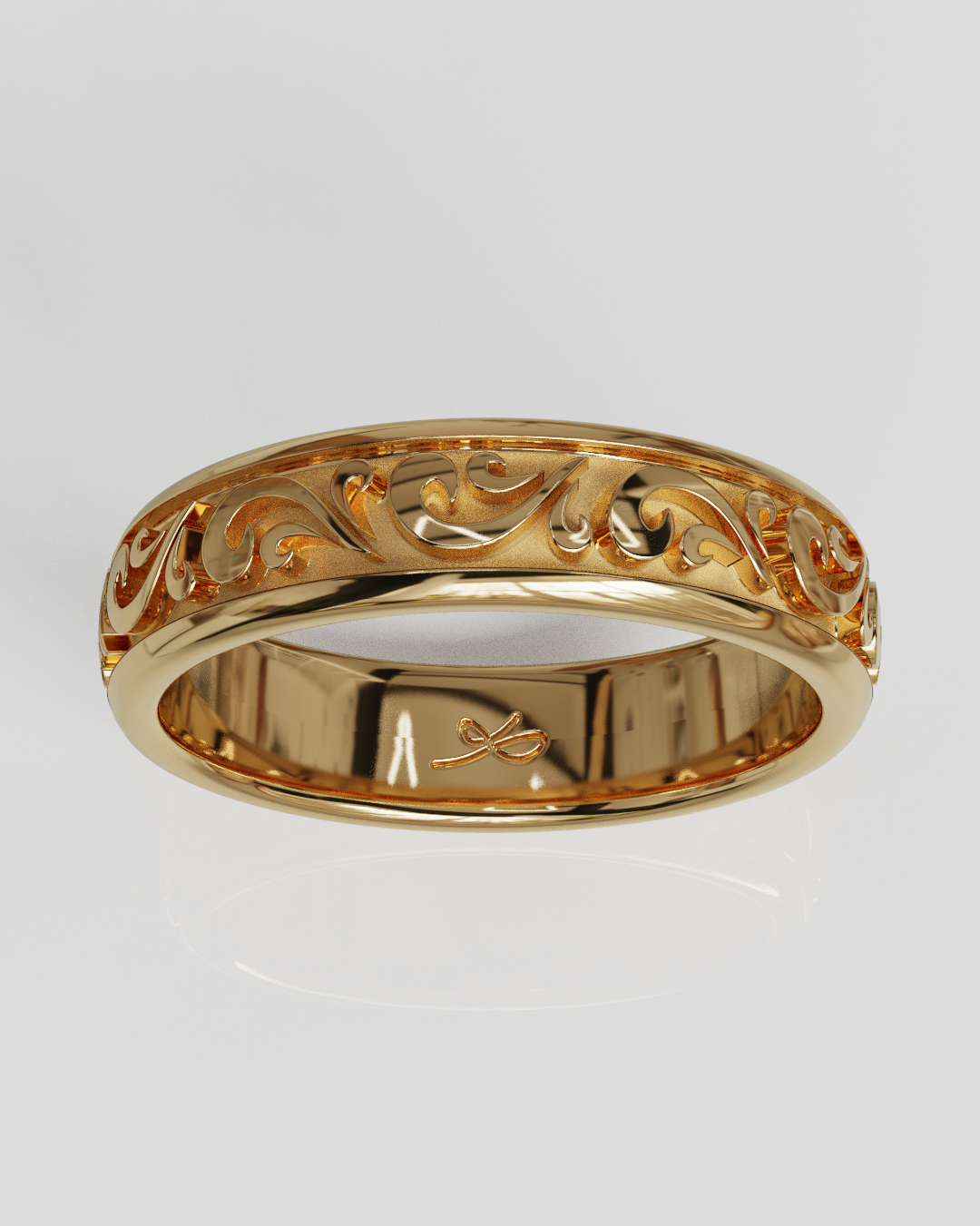 Anillo Wind oro rosa 18K