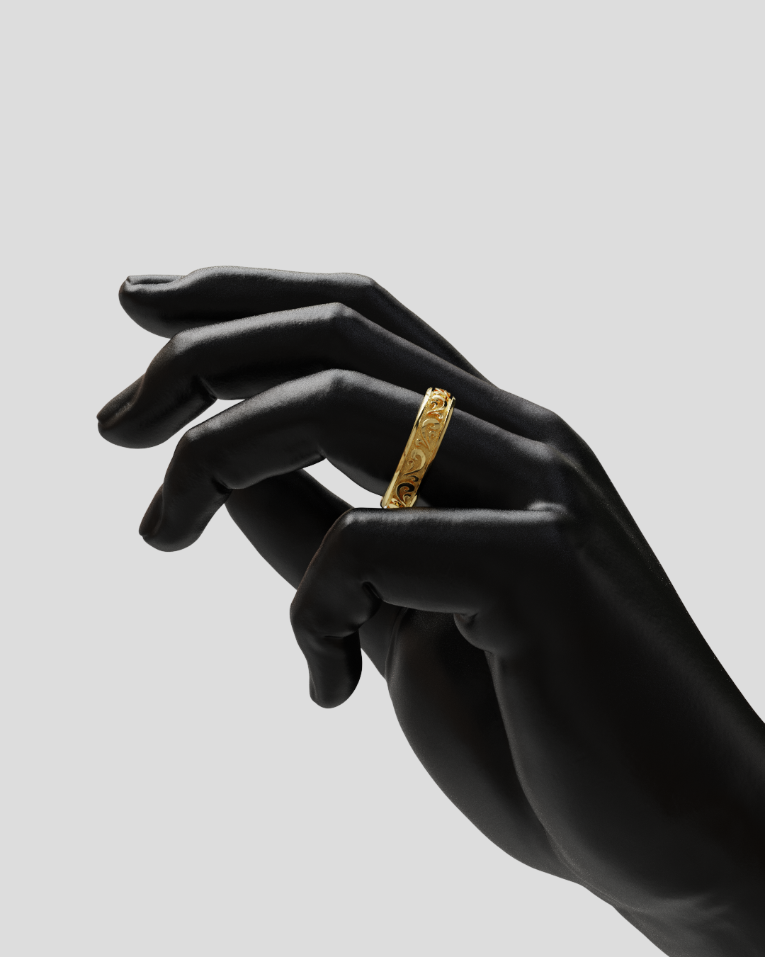 Anillo Wind oro amarillo 18K