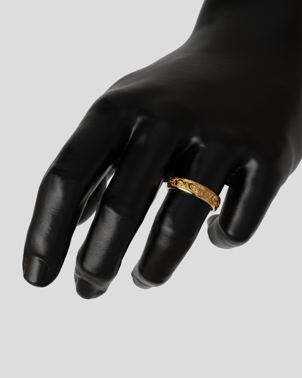 Anillo Wind oro rosa 18K