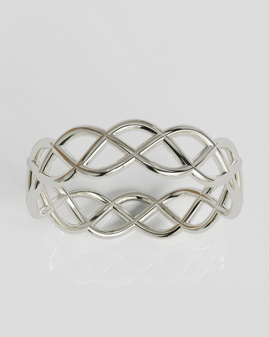 Anillo Entrelazado plata