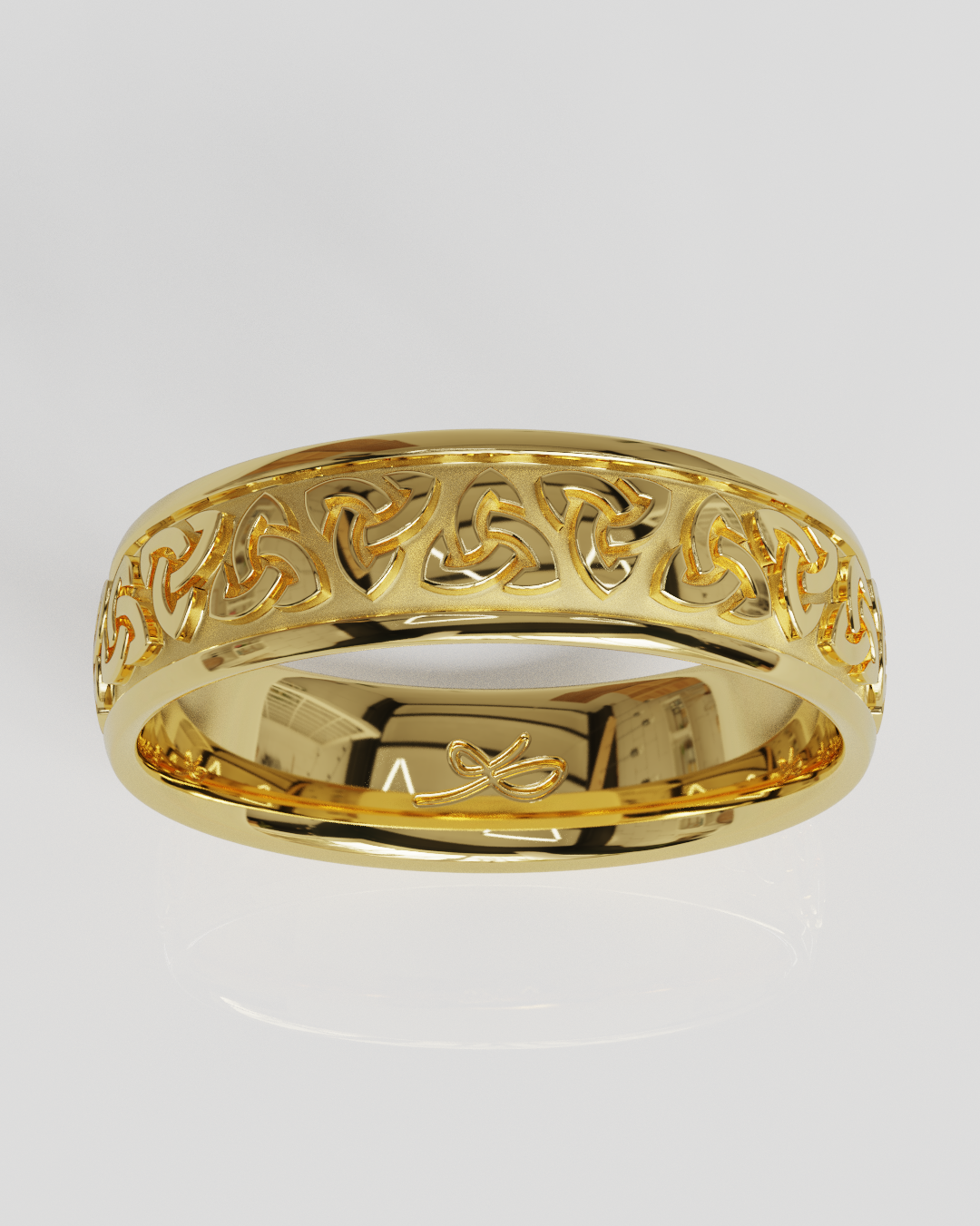 Anillo Triqueta oro amarillo 18K 15%OFF