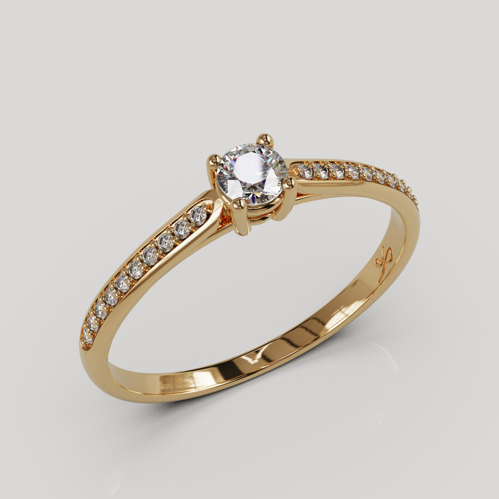 Anillo Firefly oro 18K
