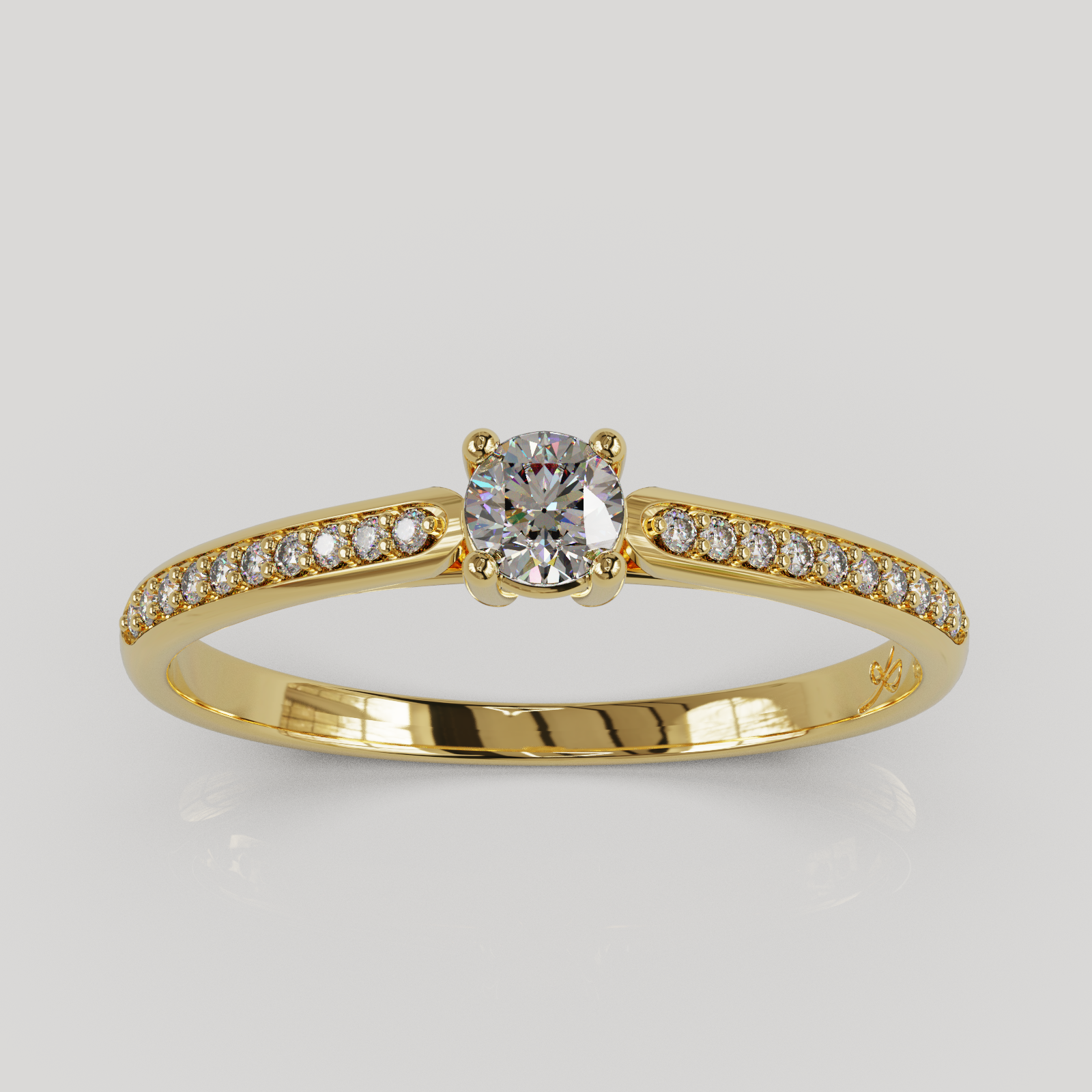 Anillo Firefly oro 18K