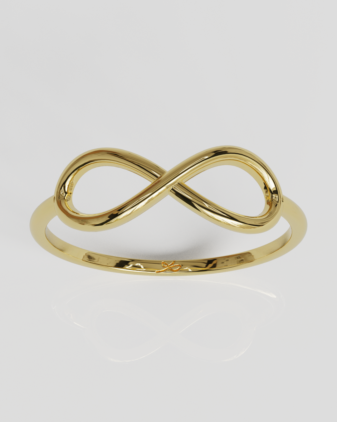 Anillo Infinito oro amarillo 18K 15%OFF