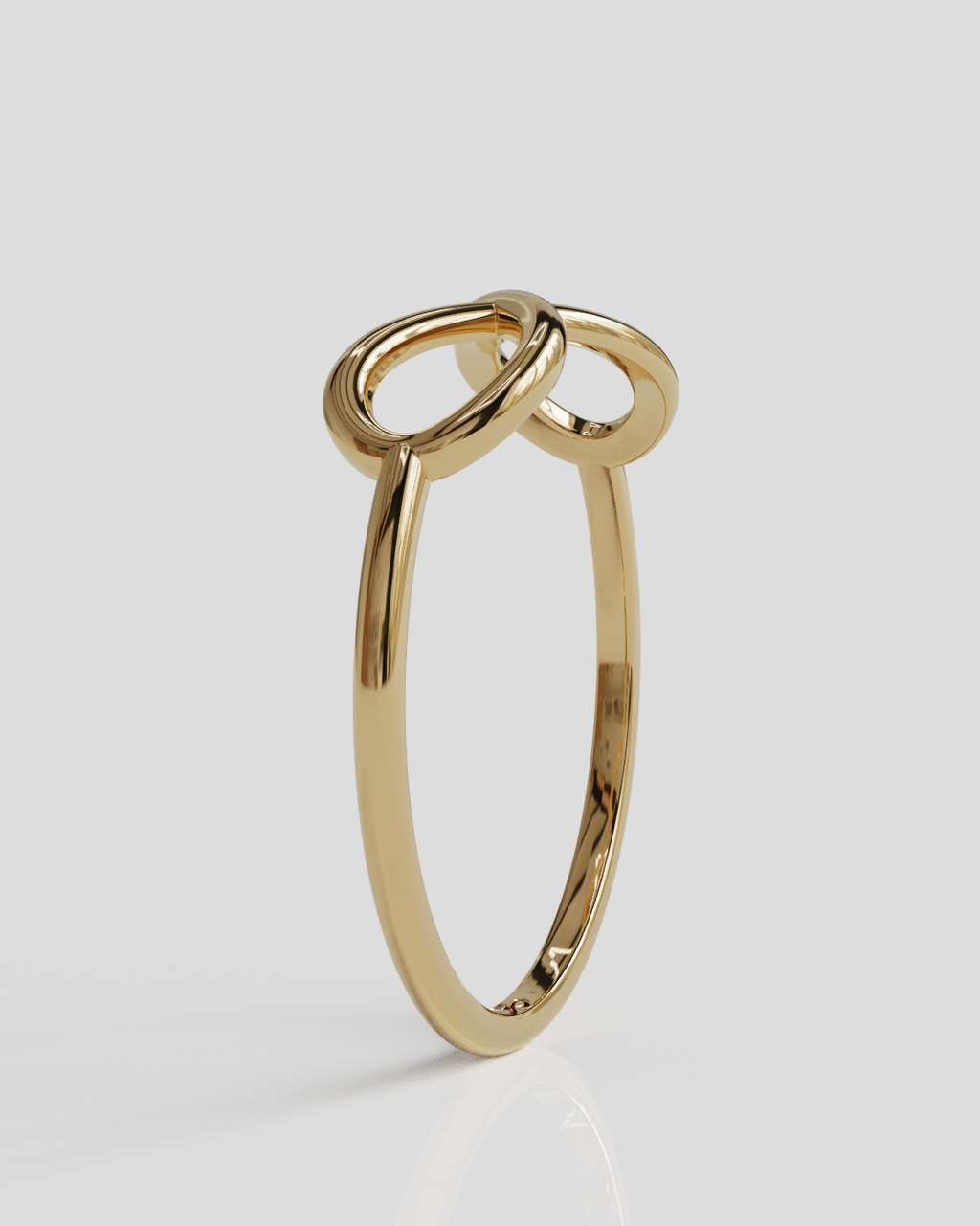 Anillo Infinito oro rosa 18K