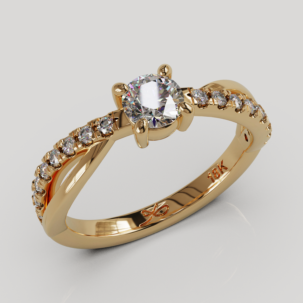 Anillo Molly oro 18K
