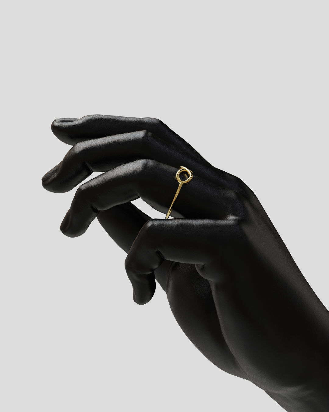 Anillo Infinito oro amarillo 18K