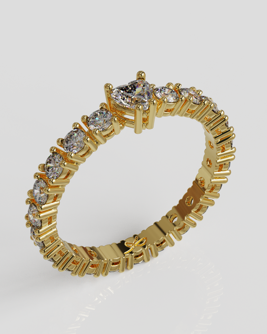 Anillo Clau oro amarillo 18K