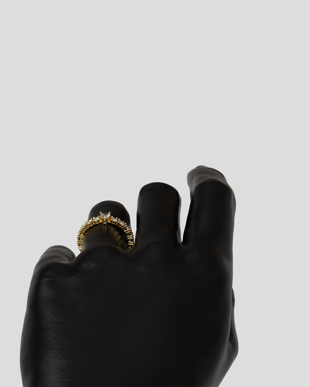 Anillo Clau oro amarillo 18K