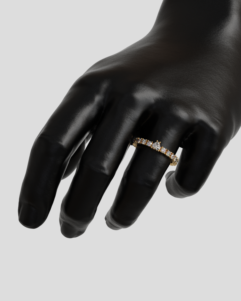 Anillo Clau oro rosa 18K