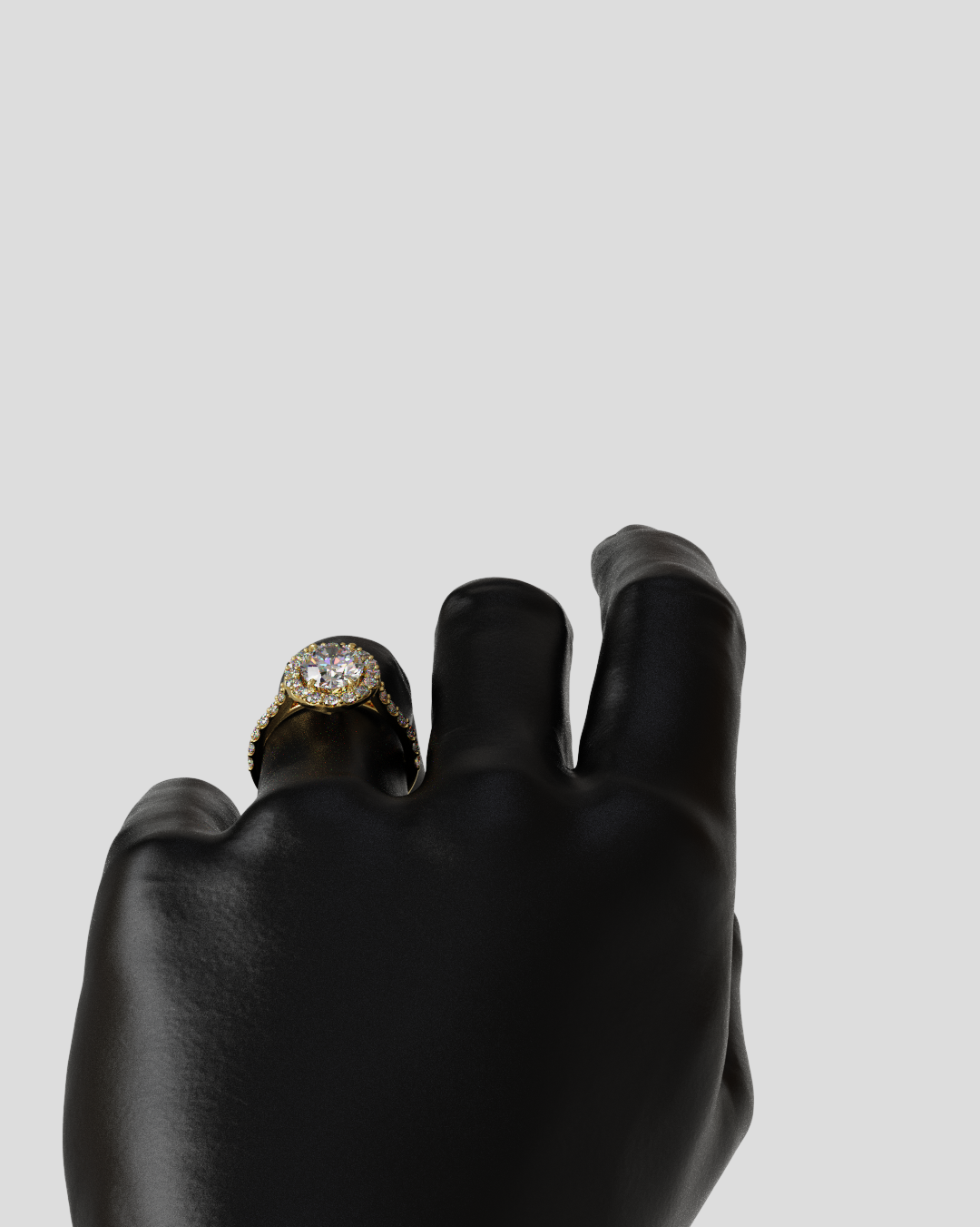 Anillo Vittoria oro amarillo 18K