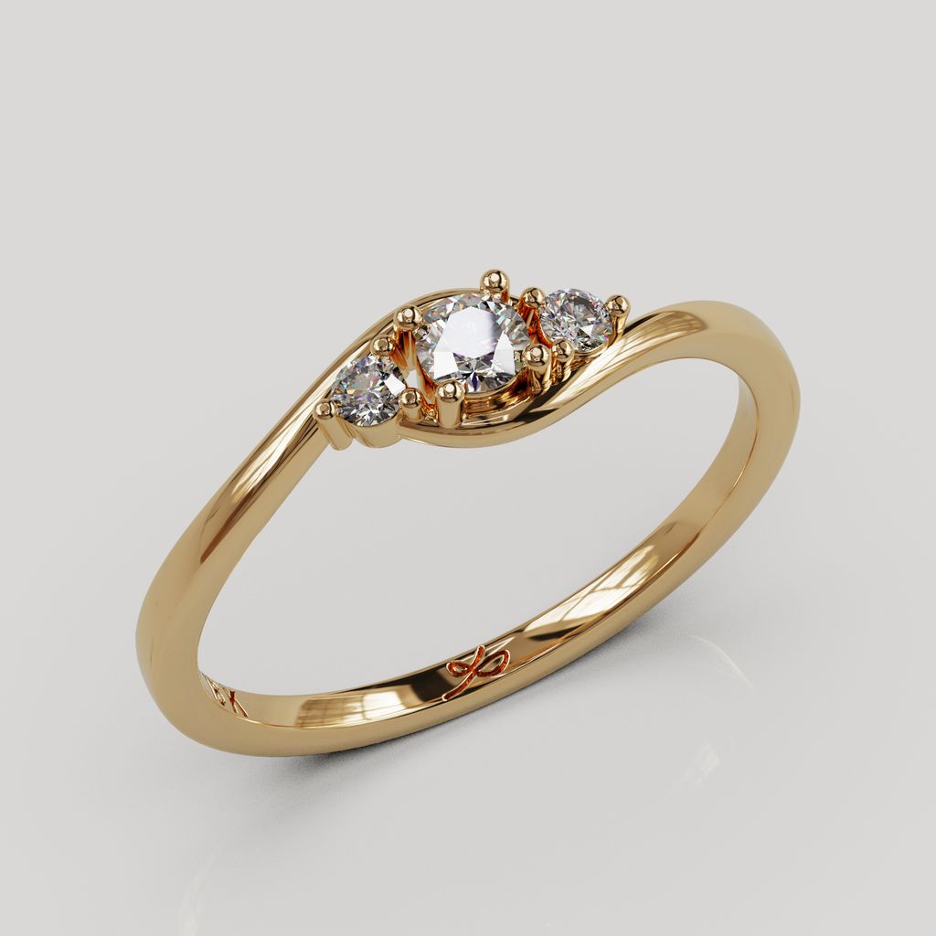 Anillo Virna oro 18K