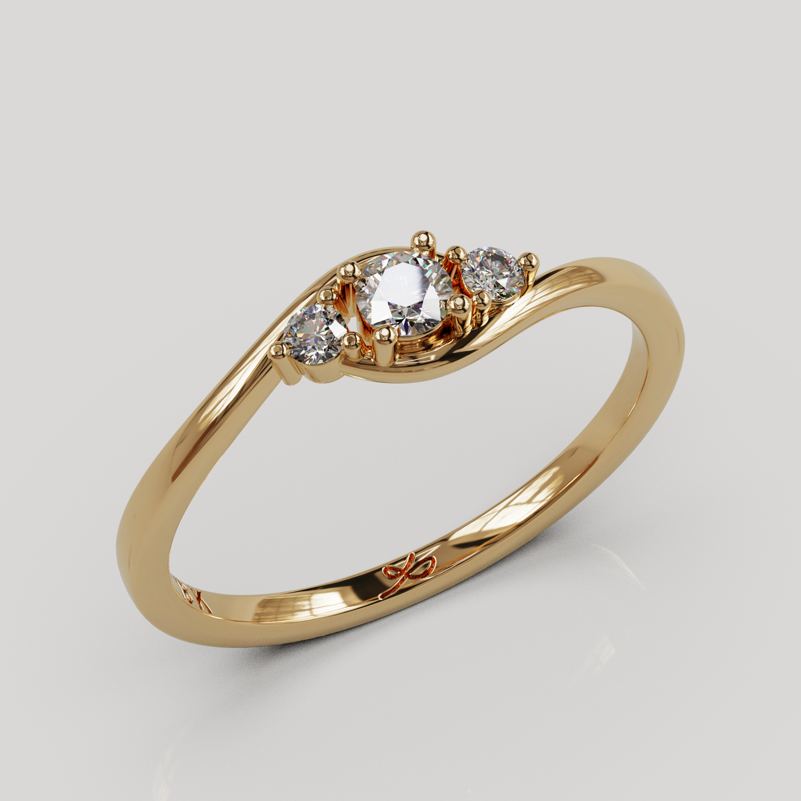 Anillo Virna oro 18K