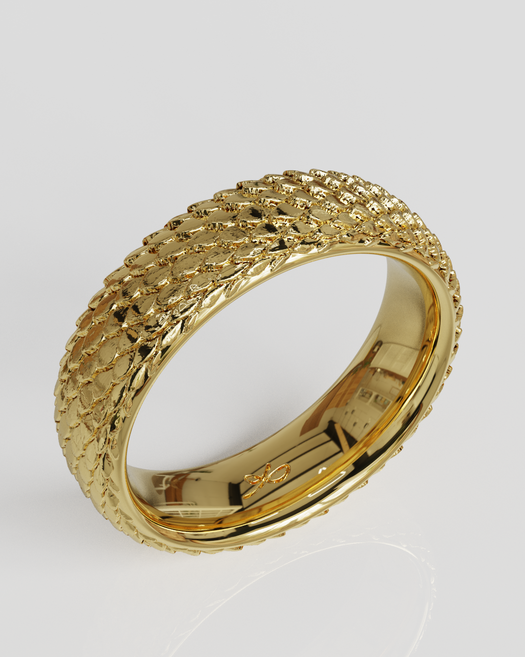 Anillo Draco oro amarillo 18K