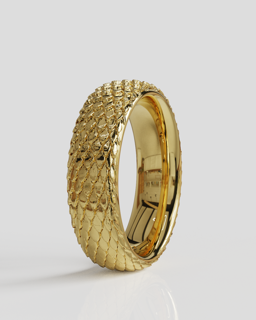 Anillo Draco oro amarillo 18K