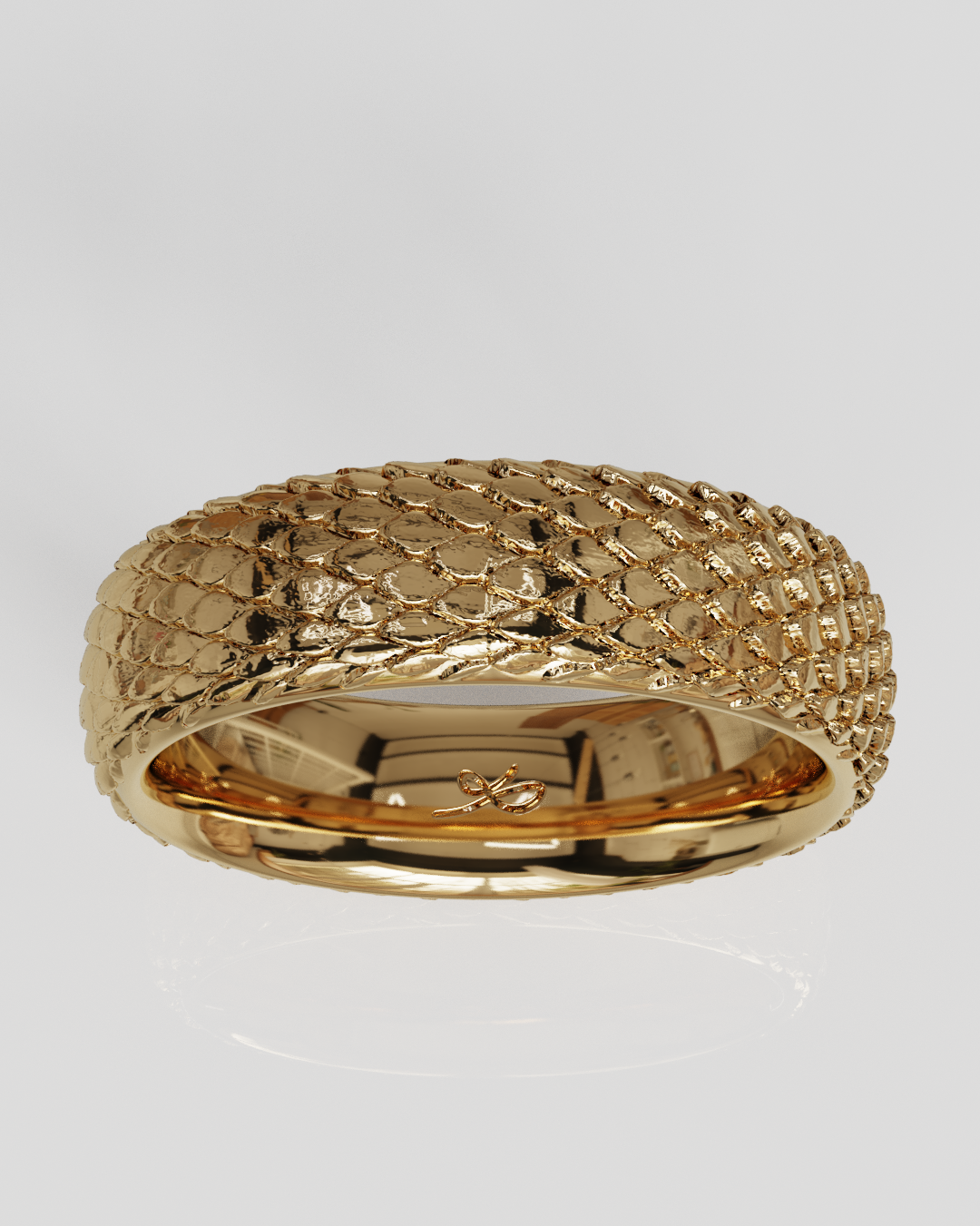 Anillo Draco oro rosa 18K