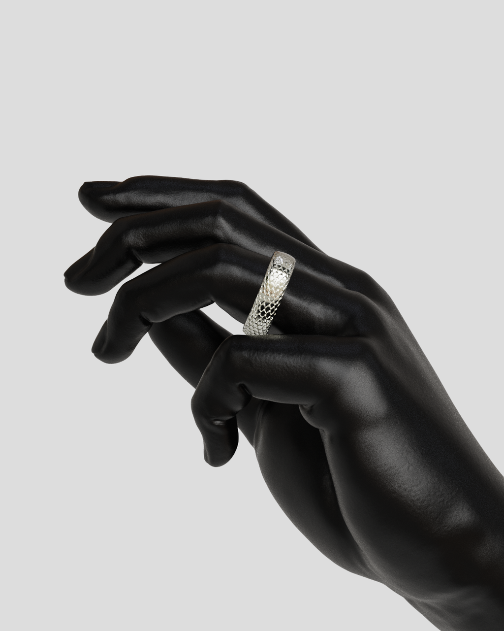 Anillo Draco plata