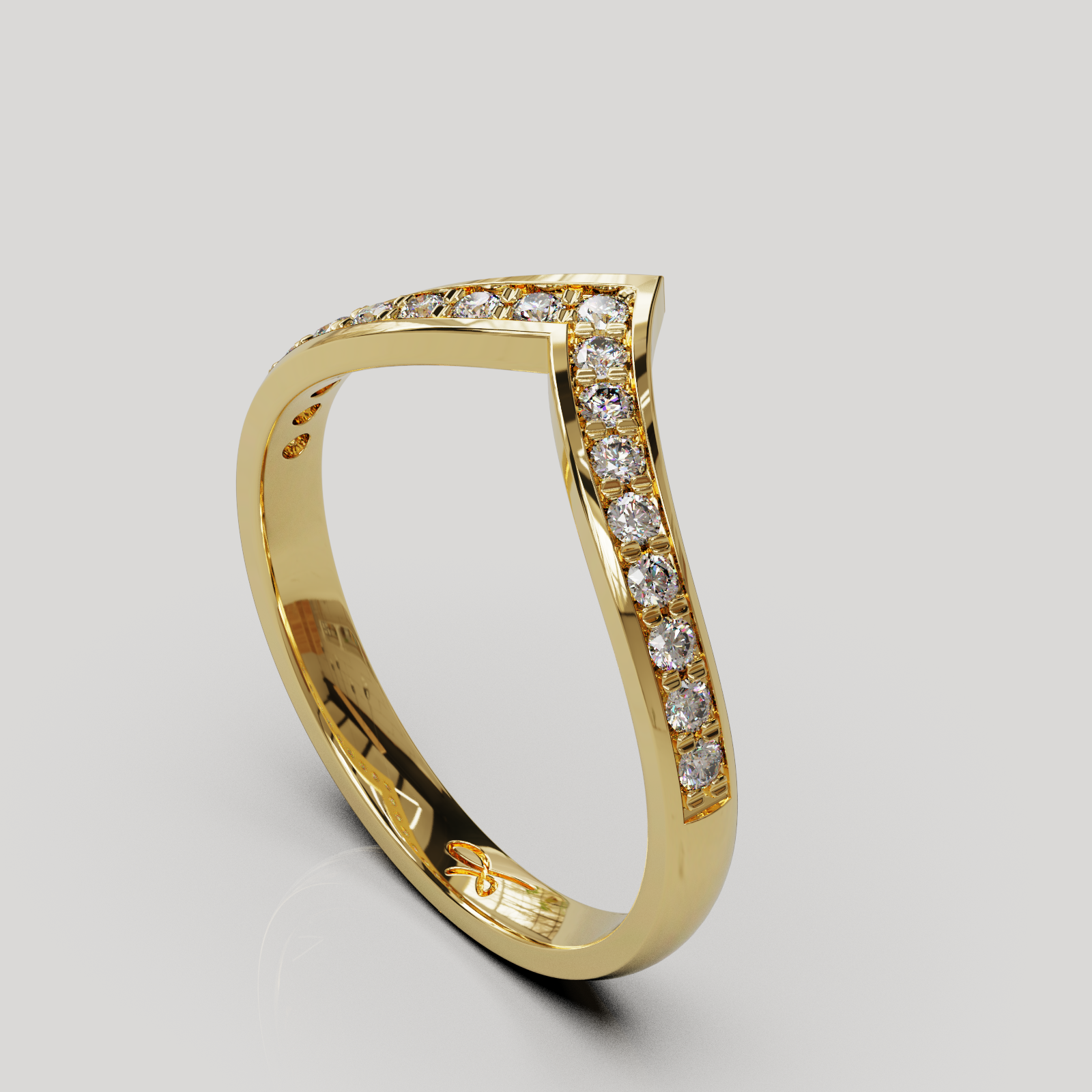 Argolla Horizon Glow oro 18K
