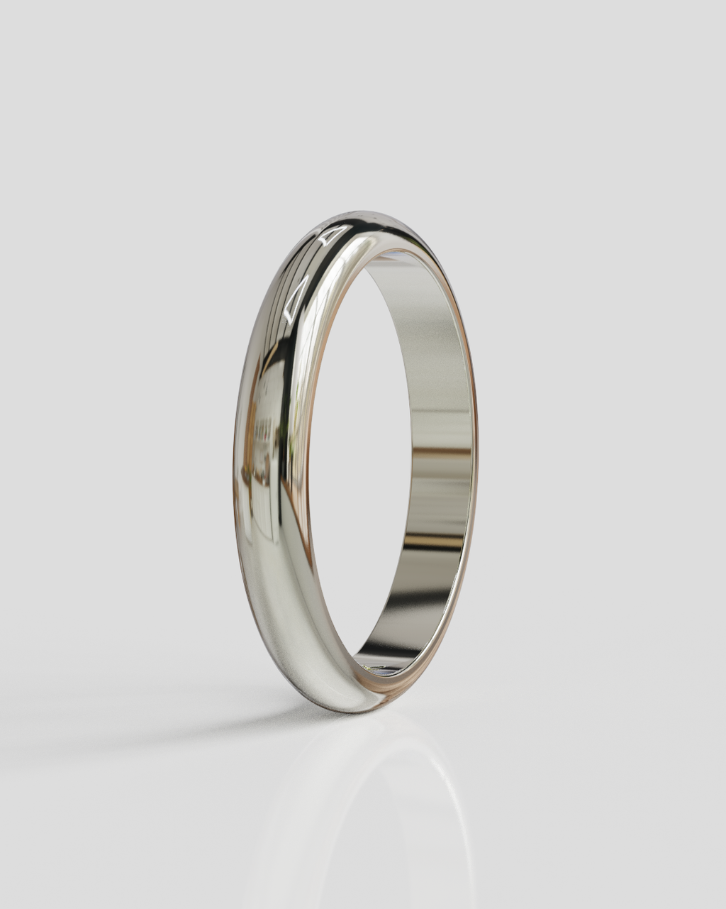 Argolla Inglesa 3mm 3,5gramos plata