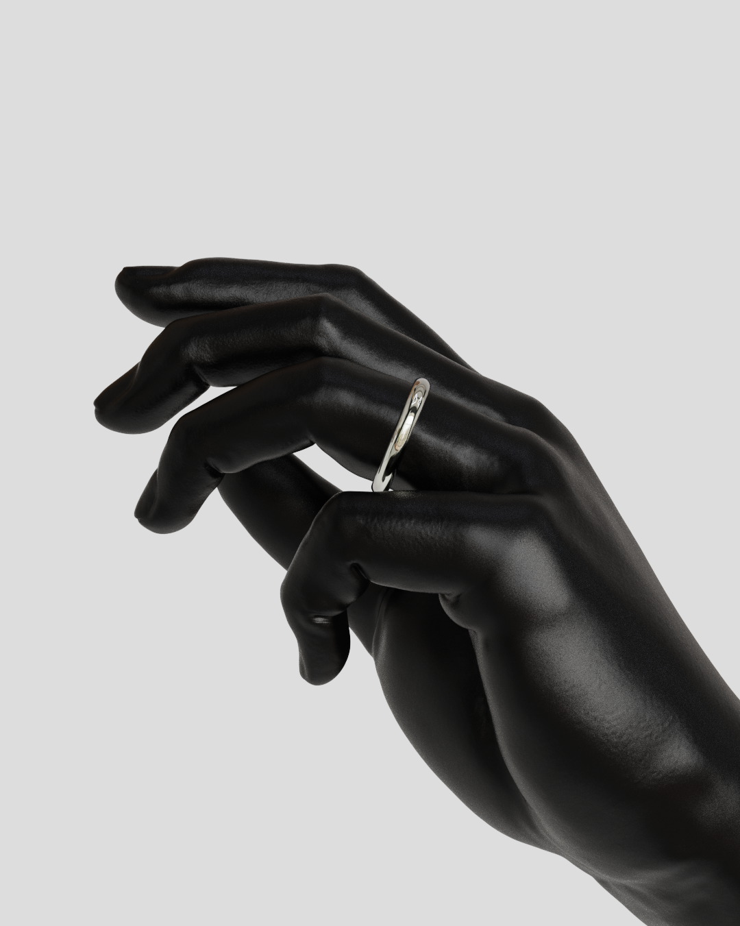 Argolla Inglesa 3mm 3,5gramos plata