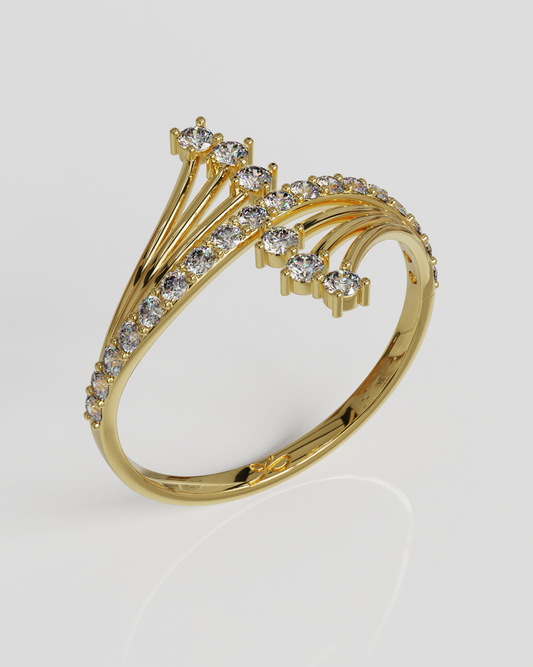 Anillo Nalia oro amarillo 18K 15%OFF