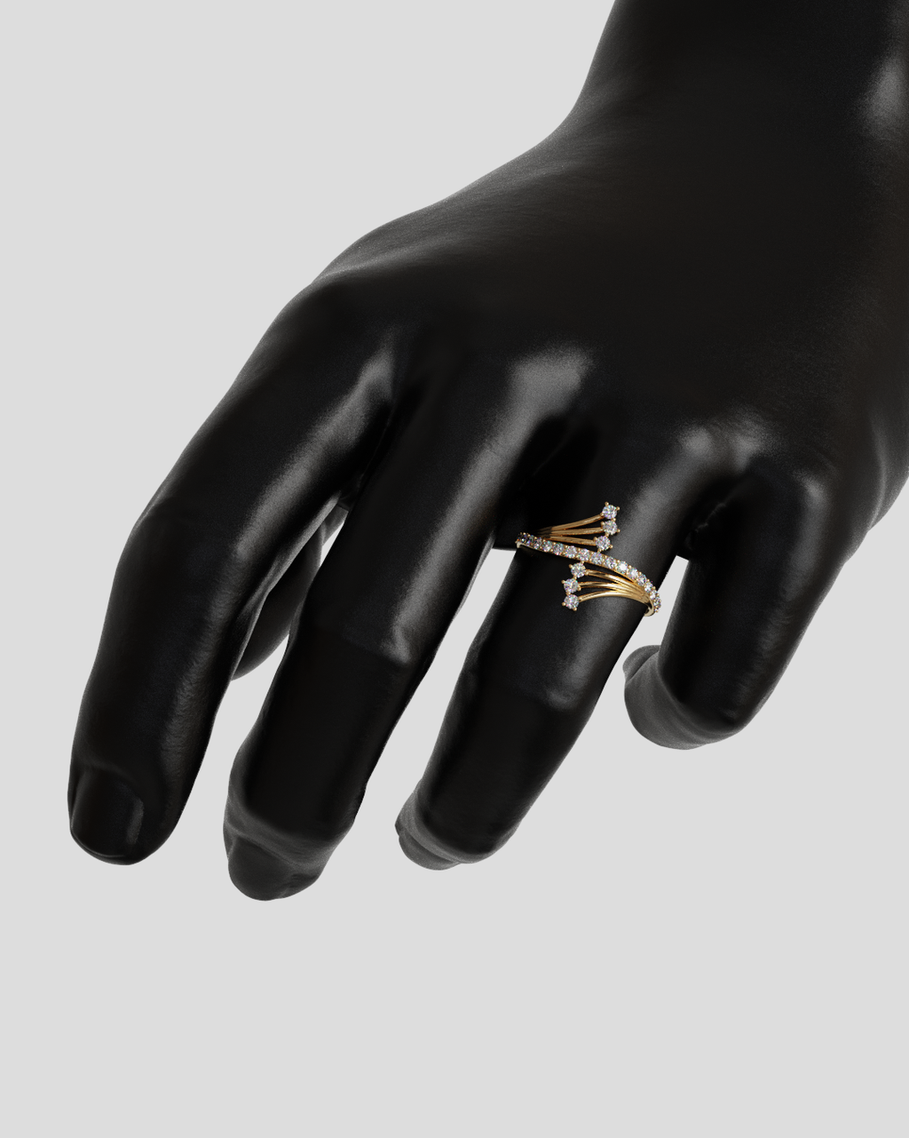 Anillo Nalia oro rosa 18K