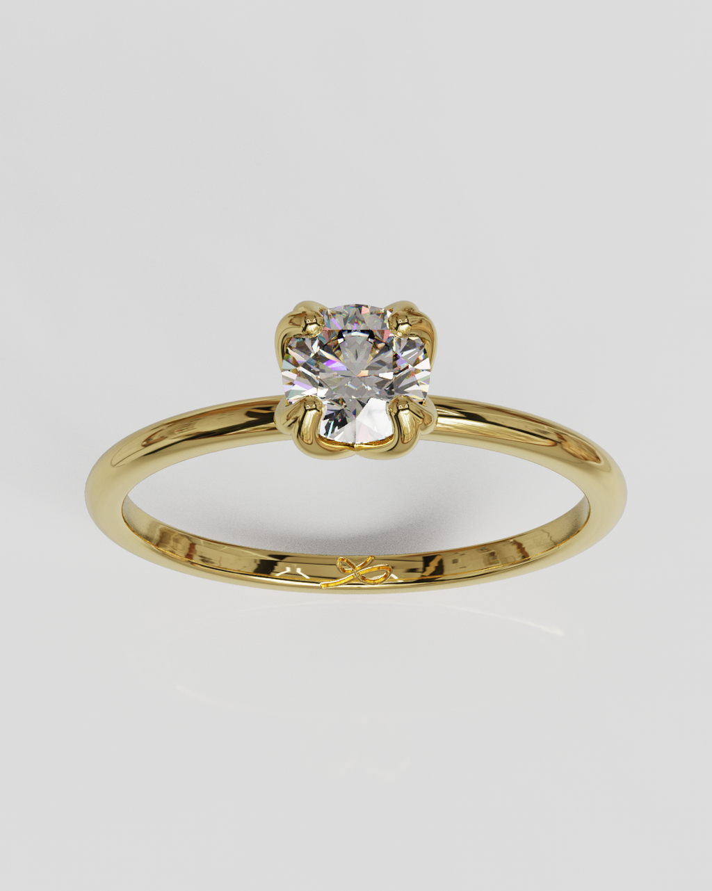 Anillo Lea oro amarillo 18K