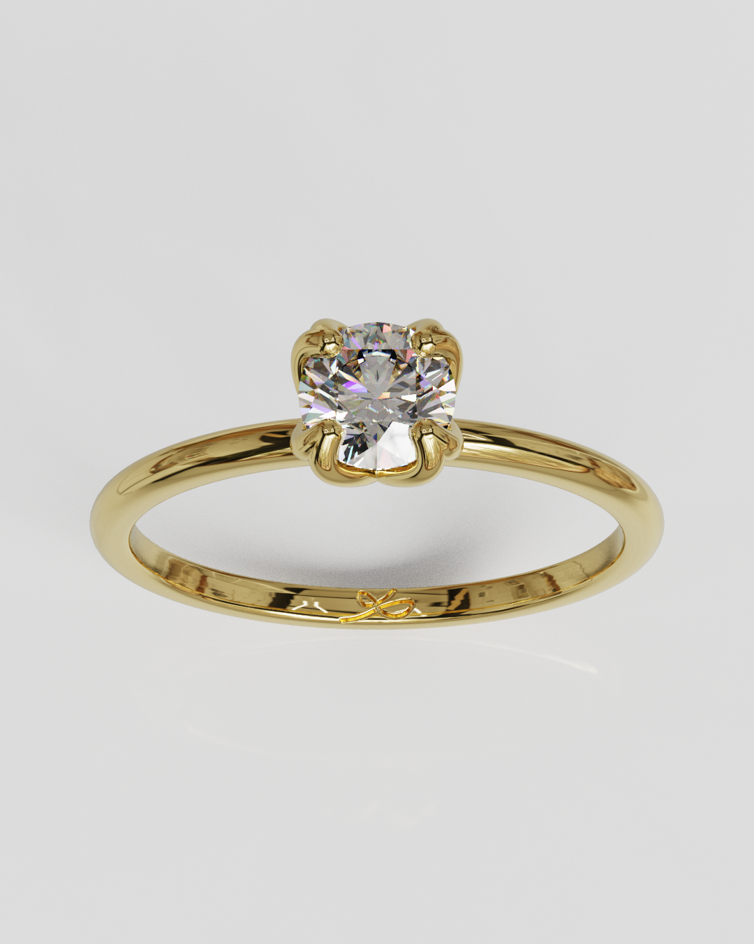 Anillo Lea oro amarillo 18K