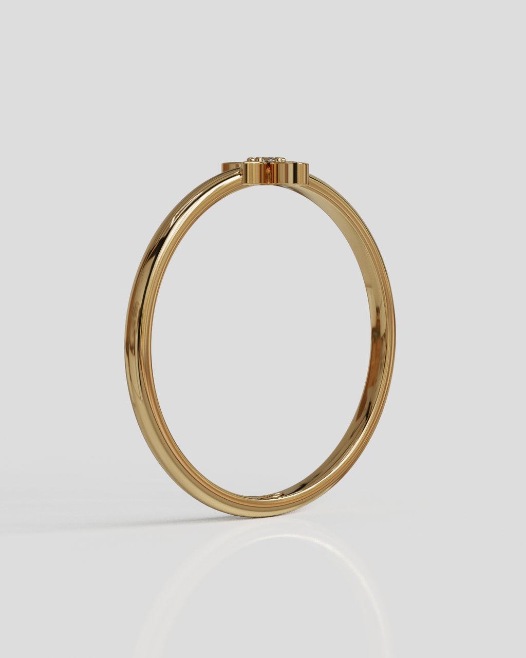 Anillo Rita oro rosa 18K