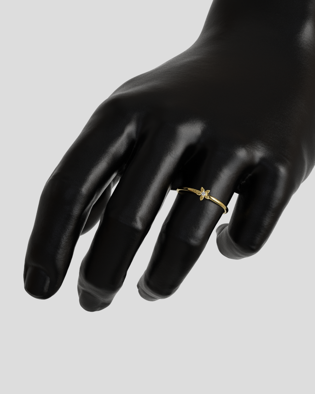 Anillo Rita oro amarillo 18K