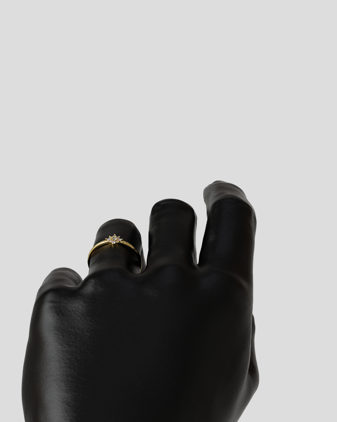 Anillo Shine oro amarillo 18K