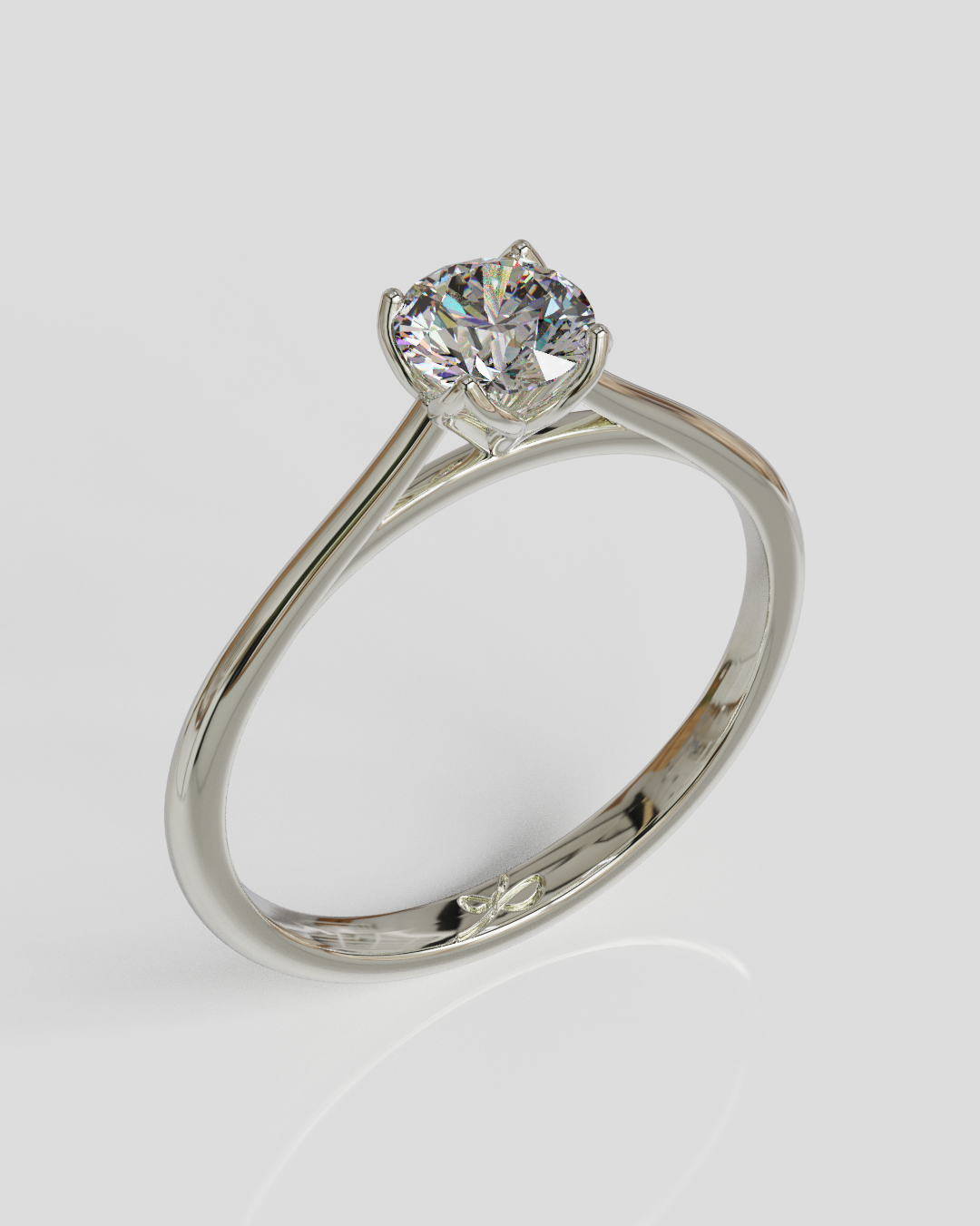 Anillo Tulipa plata