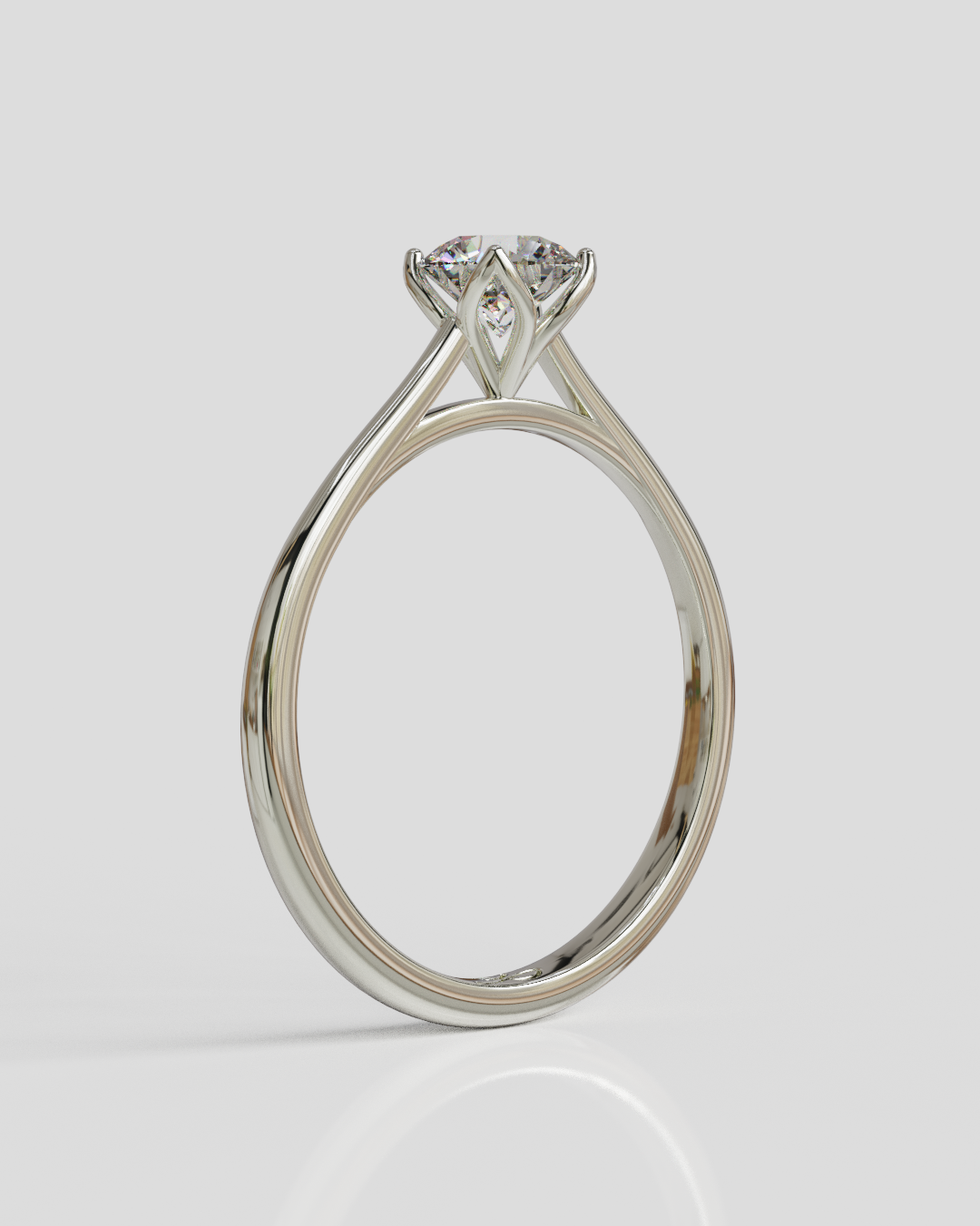 Anillo Tulipa plata