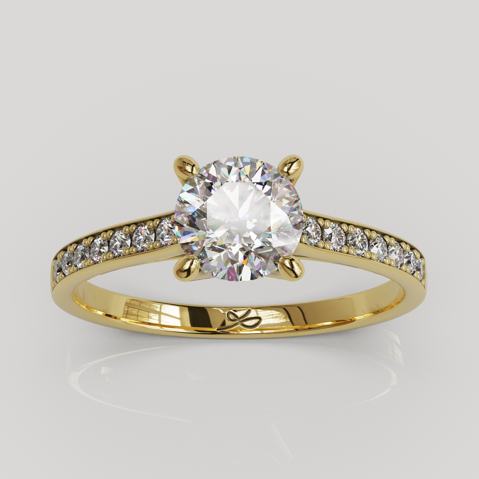 Anillo Lumen oro 18K