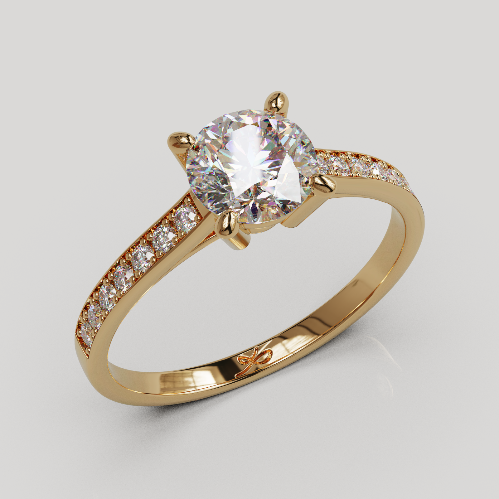 Anillo Lumen oro 18K