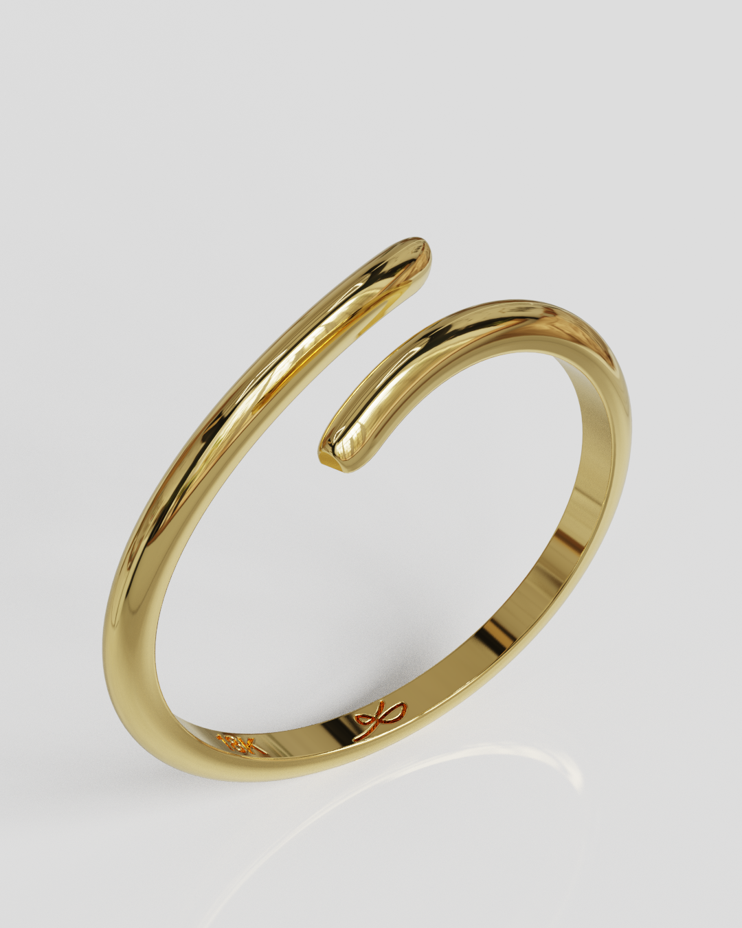 Anillo Style oro amarillo 18K